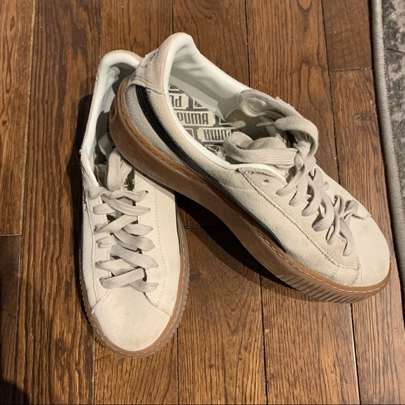 Puma Suede Gum sole Sneakers size 9 - Picture 4 of 14